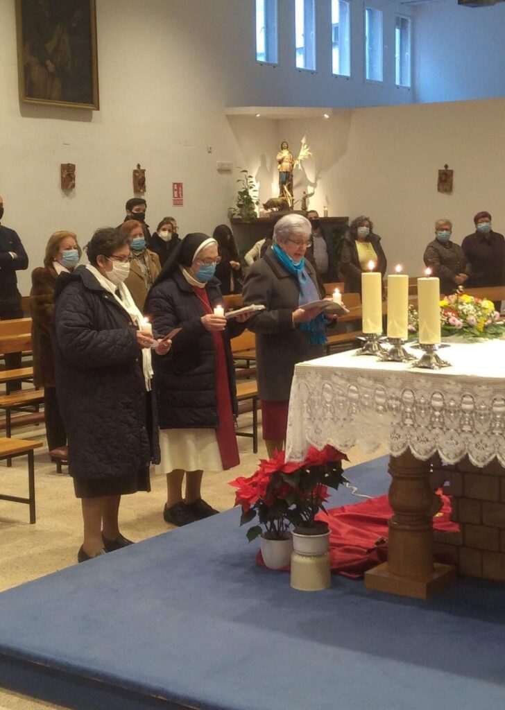 Renovación de los votos de las Religiosas del Verbo Encarnado